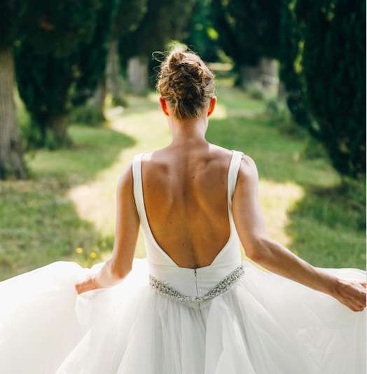 Comment porter des bandes dos nu magique pour ne pas voir le soutien gorge sous la robe de mariée
